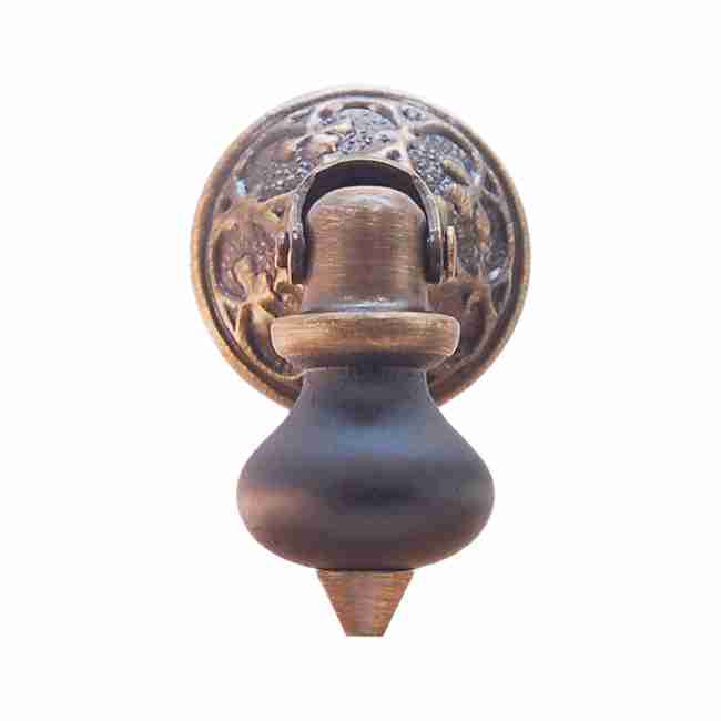 Antique Brass Tear Drop Pull