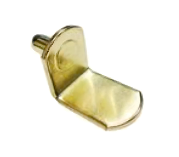 BRASS L SHAPED SHELF PIN REST STEEL X-72P