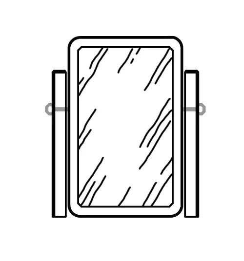 Brass Cheval Mirror Mount Bolts F-567P