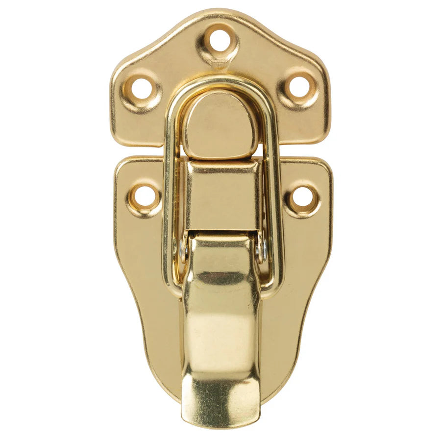 Brass Plated Trunk Drawbolt Latch 1-11/16