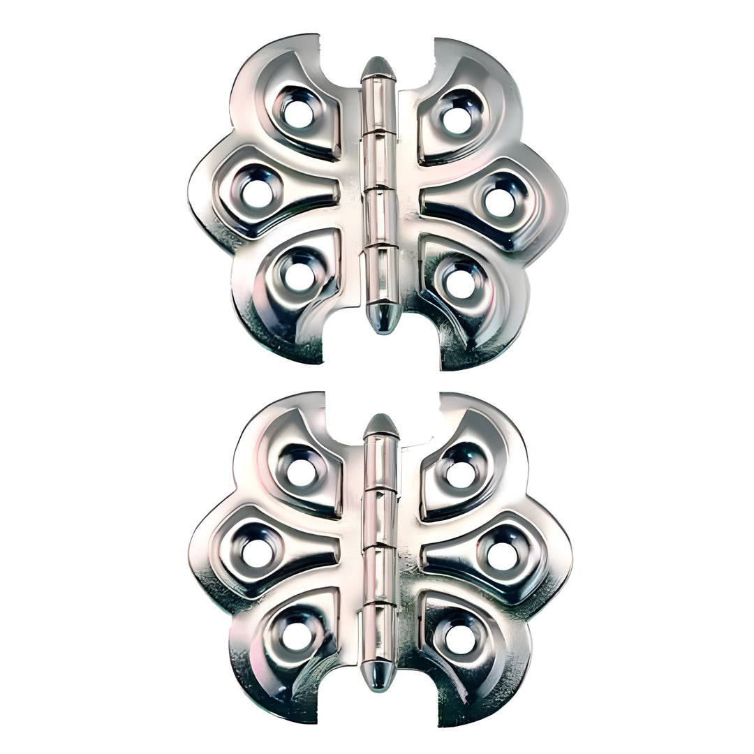 Nickel Butterfly Hinges, Steel, 2-3/8" × 2-1/4" – BM-1560PN
