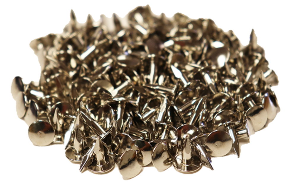 Decorative Nickel Plated Tacks 5/8" - Upholstery & Trunk Nails (1/4lb Pack) - KD-TKT7N