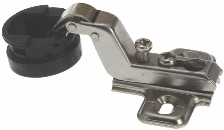 Full Overlay Brass Glass Door Hinge 26mm Bore Self-Closing H-913010P