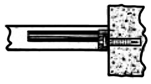 Hidden Floating Shelf Bracket - Mortised Invisible Wall Mount | K-TENTI3 Depiction