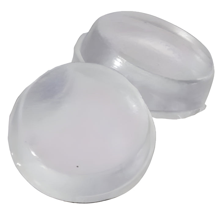 NYLON RUBBER BUMPER GLASS REST OR SHELF REST CLEAR ADHESIVE SHEET OF 100 XCLEARPAD