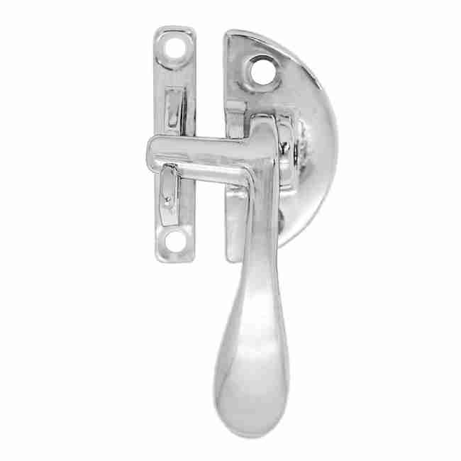 Right-Hand Boone Cabinet Latch, Nickel, 3/8 Inch Offset - BM-1644PN
