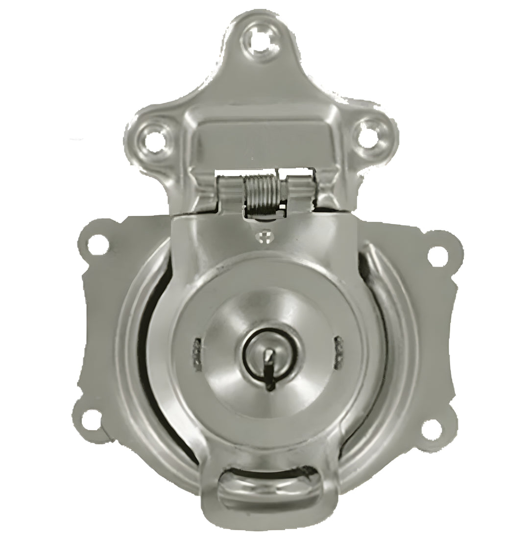 NICKEL PLATED STEEL SPRING LOADED TRUNK LOCK AND 2 KEYS OBG-3NP – Lyons ...