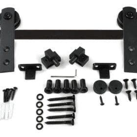 Barn Door Hardware Kit SB-DBDH72BLK