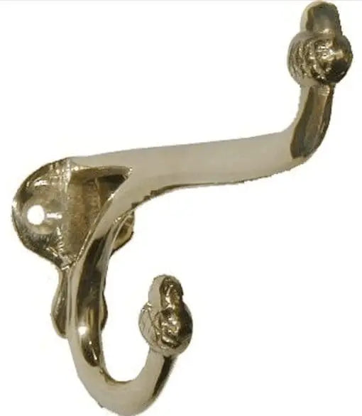 Acorn Tipped Coat Hook B-0910