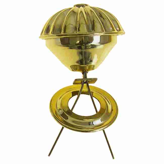 Spool Cabinet Knob – Polished Brass, J&P Coats & Clark's Thread Cabinet (BM-1248PB)