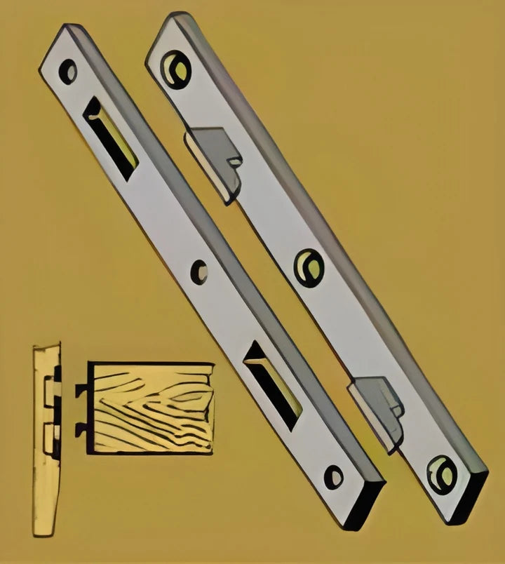 BED RAIL FASTENER HOOK SET K-74/6U 4 MALE 4 FEMALE