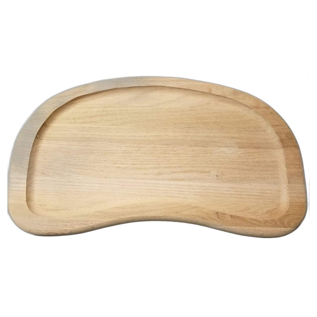 Antique High Chair Tray Replacement HC-13HERSH | Grooved Red Oak, 19-1/8"