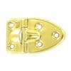 TRUNK STOP HINGE BRASS PLATED OBD-66BP