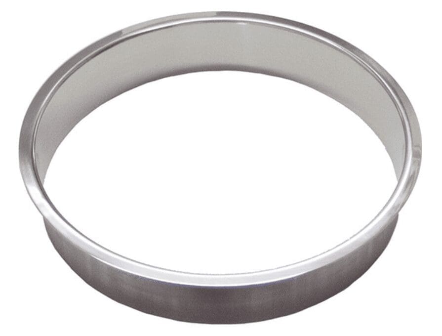 12"X2" Polished Stainless Steel Grommet