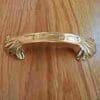 ART DECO DRAWER PULL BRASS POLISHED SOLID BRASS PULL B-0686