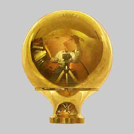 BRASS BED BALL 13/4 INCH DIAMETER B9406 BM1358PB Lyons Hardware Tree