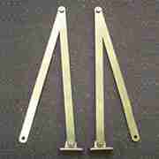 FOLDING PAIR OF SOLID BRASS DROP FRONT DESK LID SUPPORTS LS-18HERSH