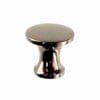 KNOB FOR STACKED BOOKCASE IN NICKEL PLATED BRASS FOR STACKED BOOKCASES 1/2 INCH DIAMETER BM-1222PN