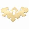 CHIPPENDALE KEYHOLE COVER BRASS BM-1172PB