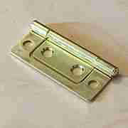2 INCH BRASS PLATED NON MORTISE HINGE BETWEEN DOOR AND CABINET HS-2662P