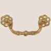 COLONIAL REVIVAL BRASS BAIL PULL B-0764A
