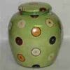 KIMONO PORCELAIN JAR IN GREEN BY HOMART HA-7042-3