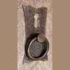 HAMMERED ANTIQUED BRASS RING PULL AB-1250