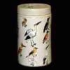 FLOCK OF BIRDS PORCELAIN CYLINDER JAR BY HOMARTHA-7141-108