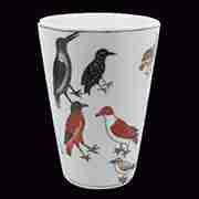 FLOCK OF BIRDS PORCELAIN CUP HA-7008-108