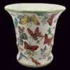 HOMART MONTAGE BUTTERFLY CACHE FLARED POT HA-7033-122