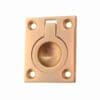 LACQUERED POLISHED SOLID BRASS RECESSED RING PULL BM-1141PL