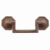 Antique Brass Colonial Revival Pull