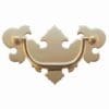 BRASS CHIPPENDALE DRAWER PULL 2-1/2 INCH CENTERS BM-1171PB