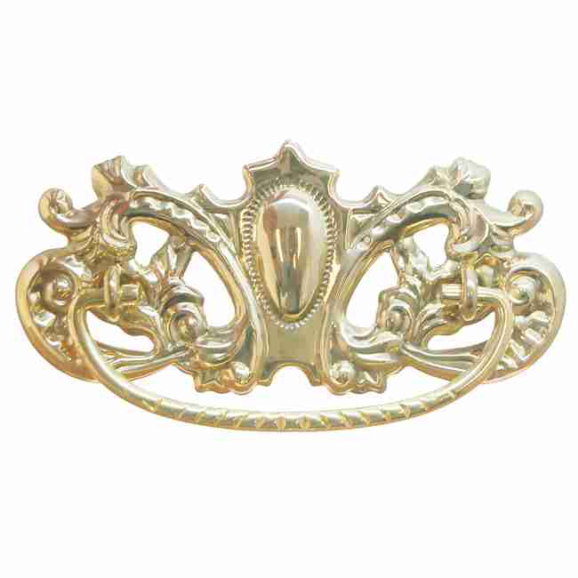 Victorian Stamped Drawer Pull