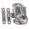 NAPANEE STYLE NICKEL PLATED RING PULL LATCH RIGHT HAND BM-1603PN